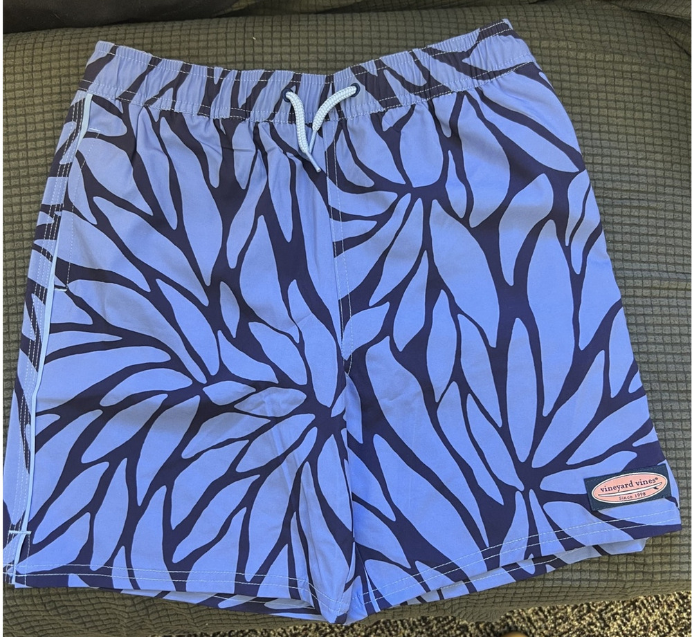 Vineyard Vines Boys Printed Chappy Trunks- NWT